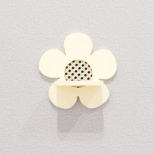 W&R Flower shelf with wicker - Yellow Room Decor