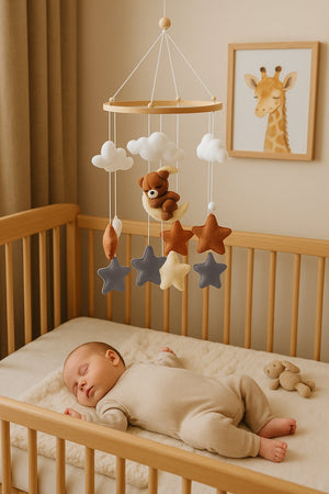 W&R Galaxy Cot Mobile - Room Decor