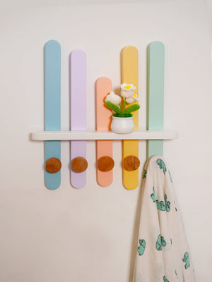 W&R Rainbow Peg - Rainbow - inspired wall hooks - Room Decor