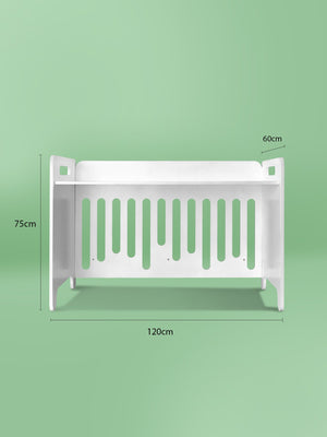 W&R The Buddy Convertible Cot - White Baby Crib