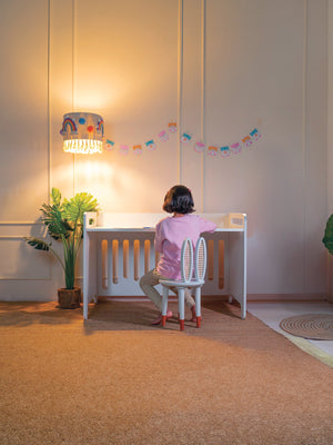 W&R The Buddy Convertible Cot - White Baby Crib