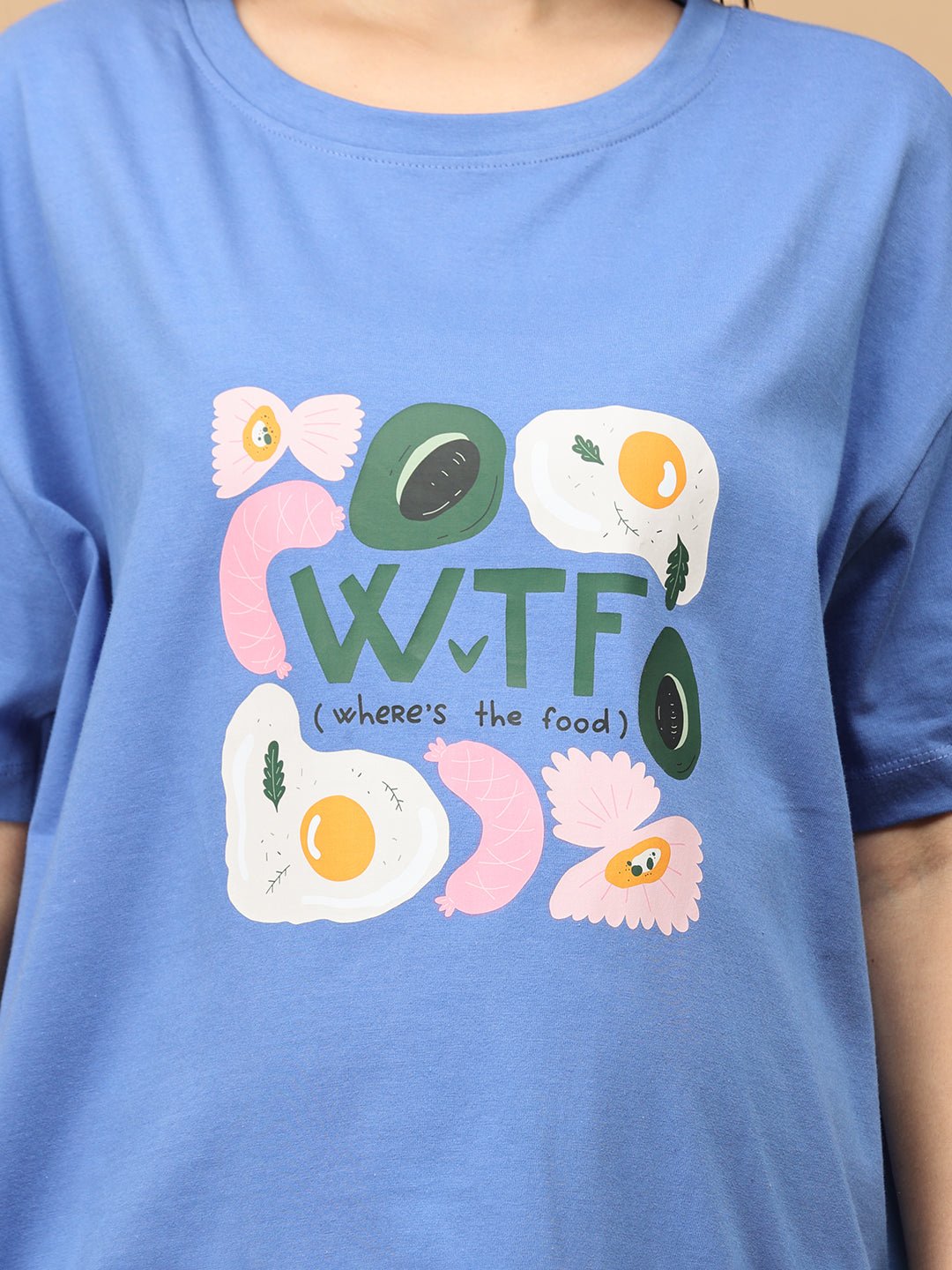 WTF Oversized Mumma T-shirt - MAT - SC - MUMWT - S