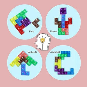 Wudly - 3D Creative Russian Desktop Puzzle - CR - 1329