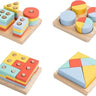 Wudly - 4 - 1 Shape Sorter - CR - 1326