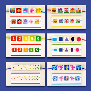 Wudly Bead Lacing & Block Set - Learning Toy | The Mom Store - Activity