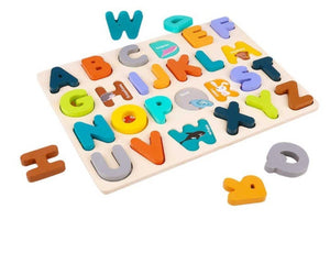 Wudly Chunky Alphabet Board - Learning and Educational Toys