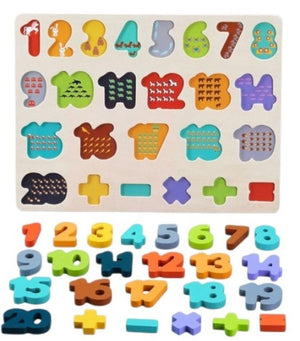 Wudly Chunky Number Board - CR - 1334