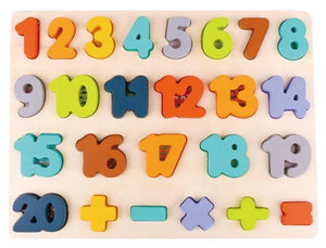Wudly Chunky Number Board - CR - 1334