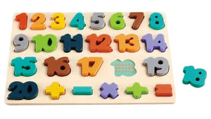 Wudly Chunky Number Board - CR - 1334
