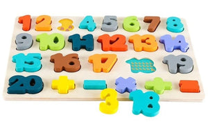 Wudly Chunky Number Board - CR - 1334