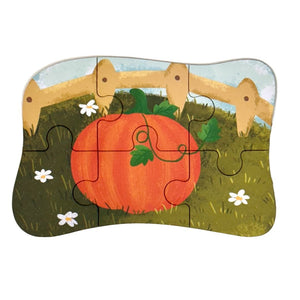 Wudly Fruits & Vegetables Puzzle Set - Learning Toy | The Mom Store - Wooden Puzzles