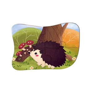 Wudly Jungle Animals Puzzle Set - Learning Toy | The Mom Store - Wooden Puzzles