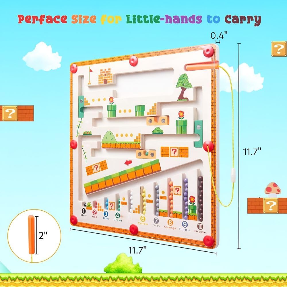 Wudly - Magnetic Super Mario - Learning Toy