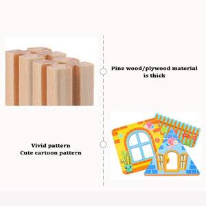 Wudly - MASTER OF ARCHITECTURE BUILDING BLOCKS TOY - Building Blocks