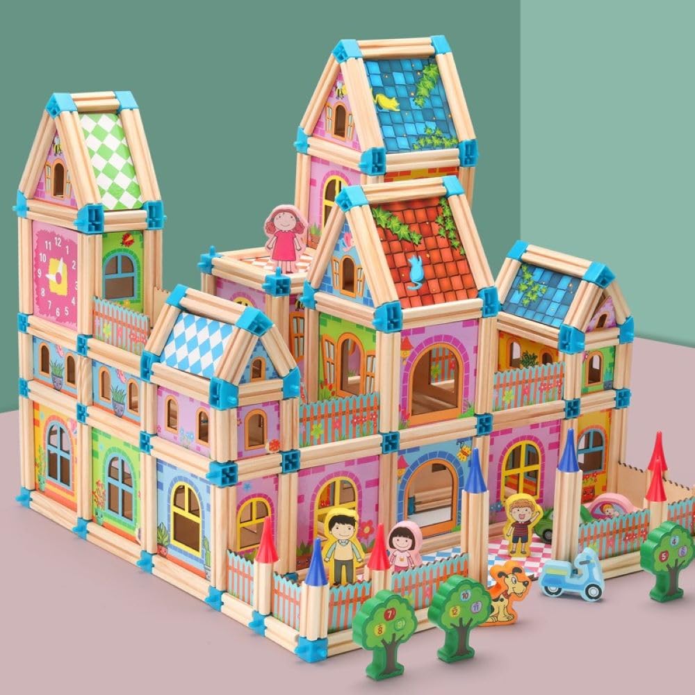Wudly - MASTER OF ARCHITECTURE BUILDING BLOCKS TOY - Building Blocks