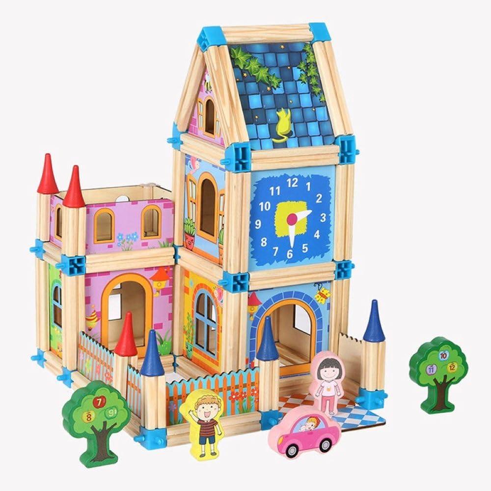 Wudly - MASTER OF ARCHITECTURE BUILDING BLOCKS TOY - Building Blocks