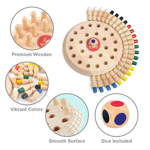 Wudly Memory Chess Game - Brain Learning Toy | The Mom Store - Activity
