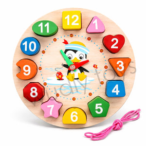 Wudly Number Clock Puzzle - Learning Toy | The Mom Store - Activity
