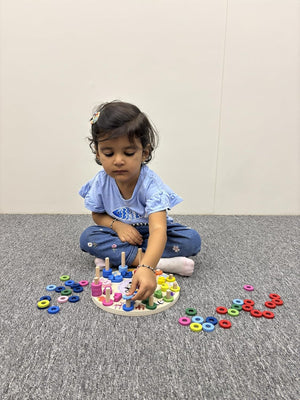 Wudly - Number Counting Clock - Learning and Educational Toys