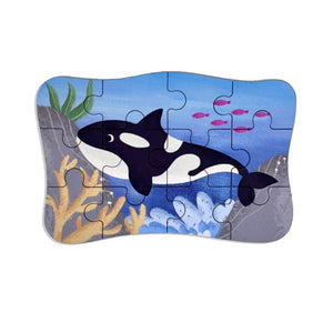 Wudly Ocean Puzzle Set - Progressive Learning Toy | The Mom Store - Wooden Puzzles