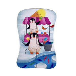 Wudly Polar Animals Puzzle Set - Learning Toy | The Mom Store - Wooden Puzzles
