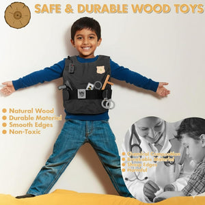 Wudly - Police Play Set - Pretend & Play Toys