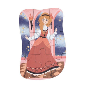 Wudly Princess Puzzle Set - Progressive Learning Toy | The Mom Store - Wooden Puzzles