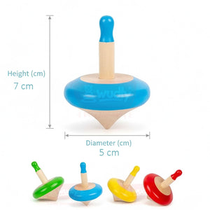 Wudly Spinning Top Toy Set - Classic Fun Toy | The Mom Store - Activity