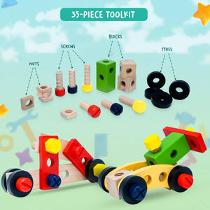 Wudly - Tool Box - Pretend & Play Toys