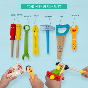 Wudly - Tool Box - Pretend & Play Toys