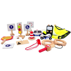 Wudly - Traffic Police Set - Pretend Play