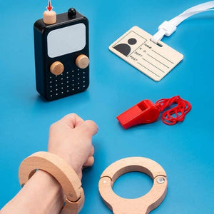 Wudly - Traffic Police Set - Pretend Play