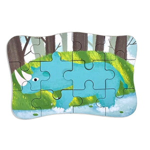 Wudly Wild Animals Puzzle Set - Learning Toy | The Mom Store - Wooden Puzzles
