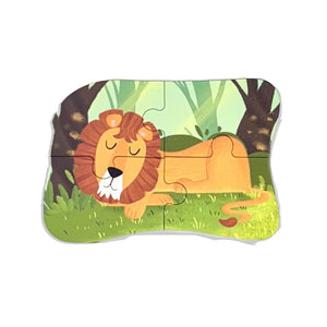 Wudly Wild Animals Puzzle Set - Learning Toy | The Mom Store - Wooden Puzzles