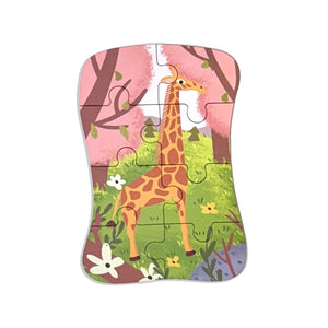 Wudly Wild Animals Puzzle Set - Learning Toy | The Mom Store - Wooden Puzzles