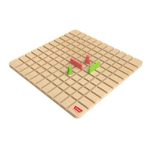 Wudly Wooden Barrier Minds Strategy Board Game - Educational Toys