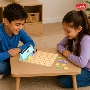 Wudly Wooden Crack Code Educational Game - Educational Toys