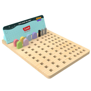 Wudly Wooden Crack Code Educational Game - Educational Toys