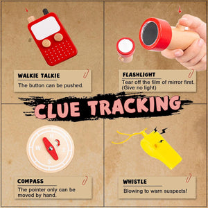 Wudly - Wooden Detective Children Play set - Pretend Play