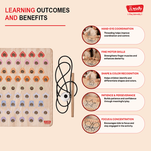 Wudly Wooden Joyboard for Kids - Educational Toys
