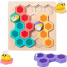 Wudly - Wooden Puzzle Bee Game - CR - 1331