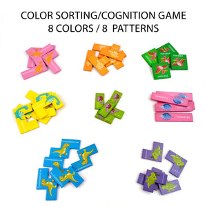 Wudly Wooden Six Russian - Dinosaur Theme - Wooden Puzzles