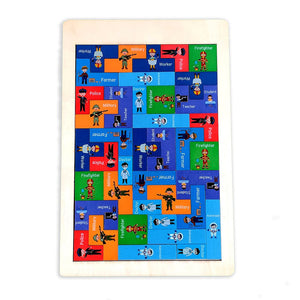 Wudly Wooden Six Russian - Professional Work - Wooden Puzzles