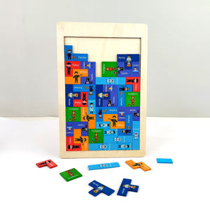 Wudly Wooden Six Russian - Professional Work - Wooden Puzzles