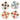 Wudly Wooden Tic Tac Toe Game for Kids & Adults XO Board (1 Random color) - Wooden Puzzles