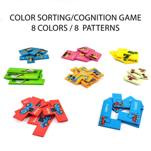 Wudly Wooden Vehicle Puzzle Board - Wooden Puzzles