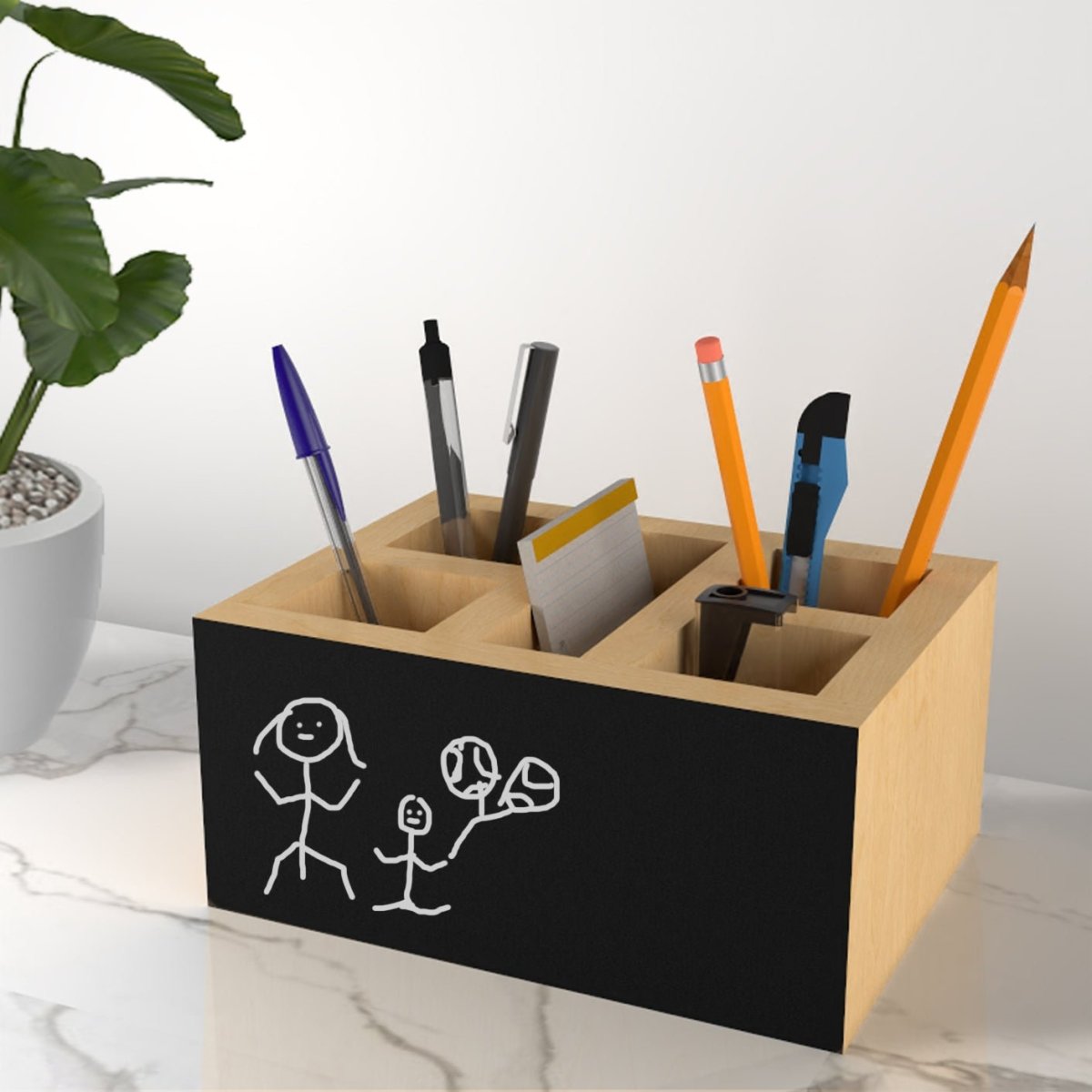 X&Y Crimson Pine Pen Stand - FG410918