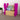 X&Y Cyan Lemon Bunny Organiser - Fluorescent Purple - FG400918U