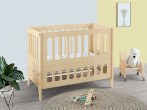 X&Y Small Coral Coconut Baby Crib - FG310918