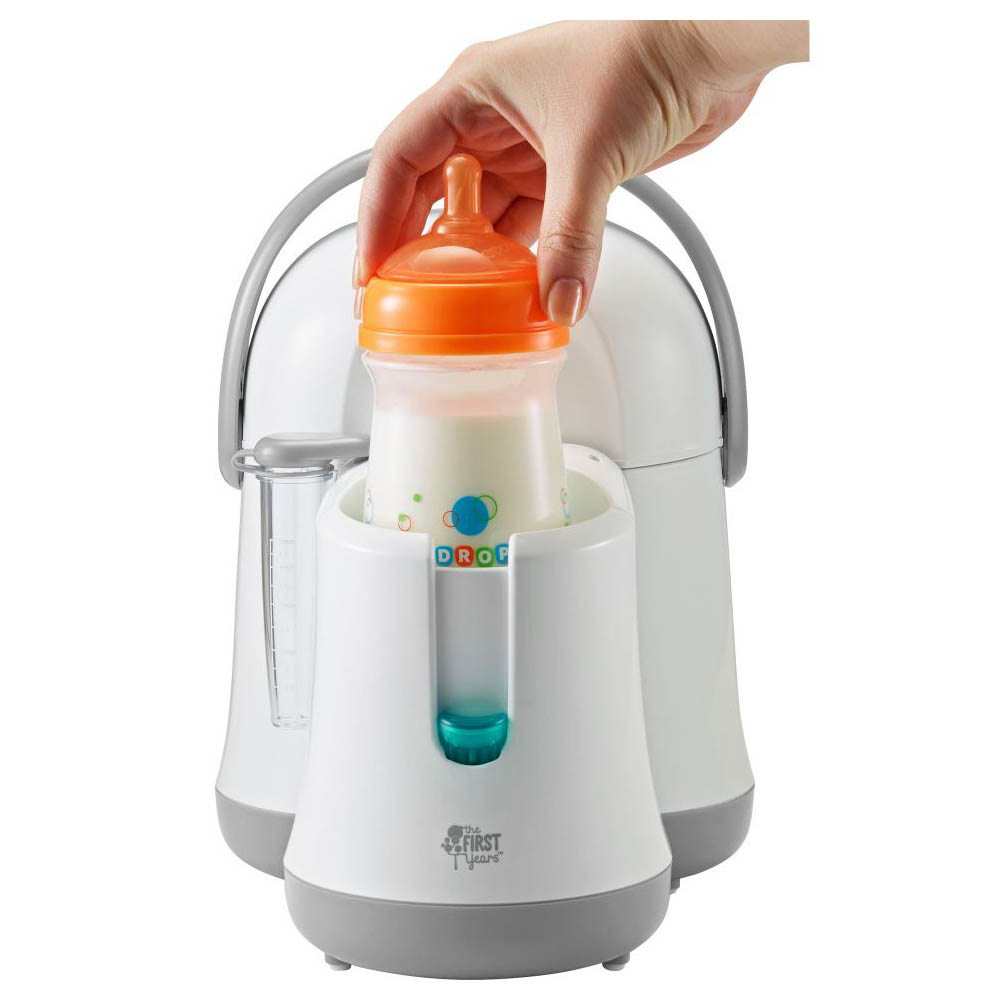 The First Years Sterilizer Night & Day Bottle Warmer (Birth To 36 Months) White & Grey
